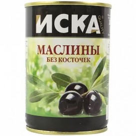 Маслины б/к ИСКА 280гр(опт 137 р/шт)