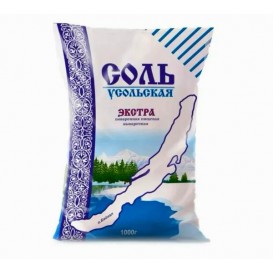 Соль Усольская экстра 1кг/упак(опт 28 руб/уп)