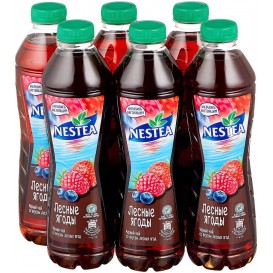 Чёрный чай/лесные ягоды 0,5л.NESTEA