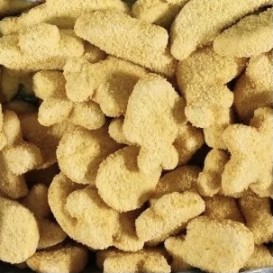 Рыбные фигурки в панировке с/м(опт 413 руб/кг)