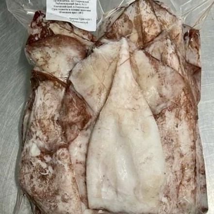 Кальмар тушка(ФАСОВКА) 2 кг