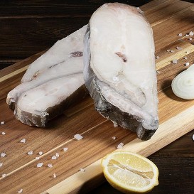 Стейк Зубатки с/м (опт 333/316 руб/кг)