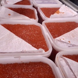 Икра кеты Премиум без консервов КУБ 13 кг