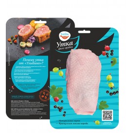 Филе грудки утёнка 600 гр УПФ Улыбино (опт 629 руб/кг)