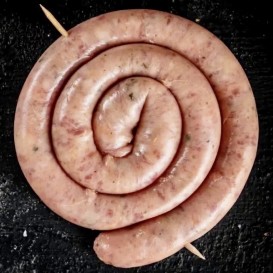 Колбаски барбекю из мяса утёнка в/у УПФ Улыбино(опт 278 руб/кг)