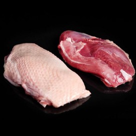 Филе утки с кожей с/м пакет 1кг Китай(опт 416/395руб/кг)