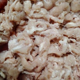 МОНОЛИТ 7 кг Обрезь куриного филе с мелкой костью с/м 