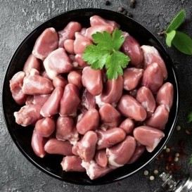 МОНОЛИТ 12кг.Сердце куриное с/м 