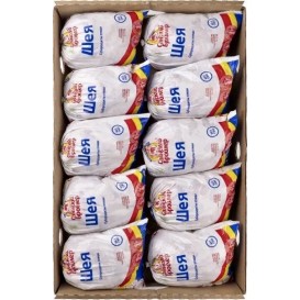 Шея куриная  с/м 1 кг Саянский бройлер(опт 106 руб/кг)