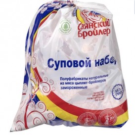 Набор для первых блюд 1кг/уп Саянский бройлер(опт 98 руб/кг)