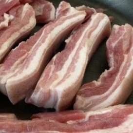 ПРЕДЗАКАЗ Грудинка свиная распил 10 кг СП охл/зам 