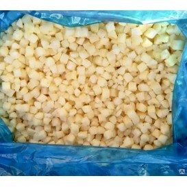 Яблоко кубики с/м фасовка 1кг(опт 245/233 руб/кг)