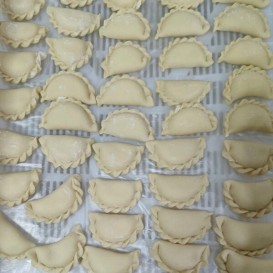 Вареники,,Деревенские’’картофелем и золотистым луком СП 800гр/уп