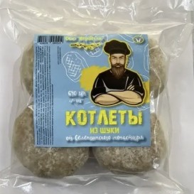 Котлеты из щуки  в/у 640гр/уп.с.Троицкое.(опт 393 руб/уп)