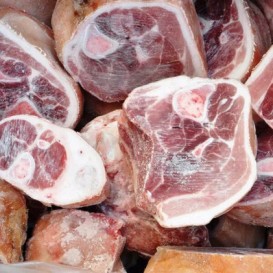 Рулька свиная распил/стейки СП с/м 1 кг/упак(опт 191 руб)