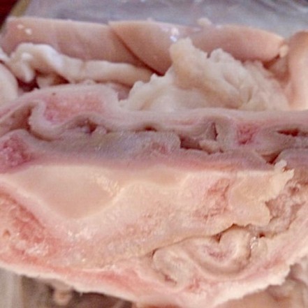 Желудок свиной распил с/м 2 кг/уп(опт 53/51 руб/кг)